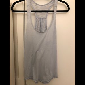 Lululemon Racerback Split Tank Size 6- Pale Blue